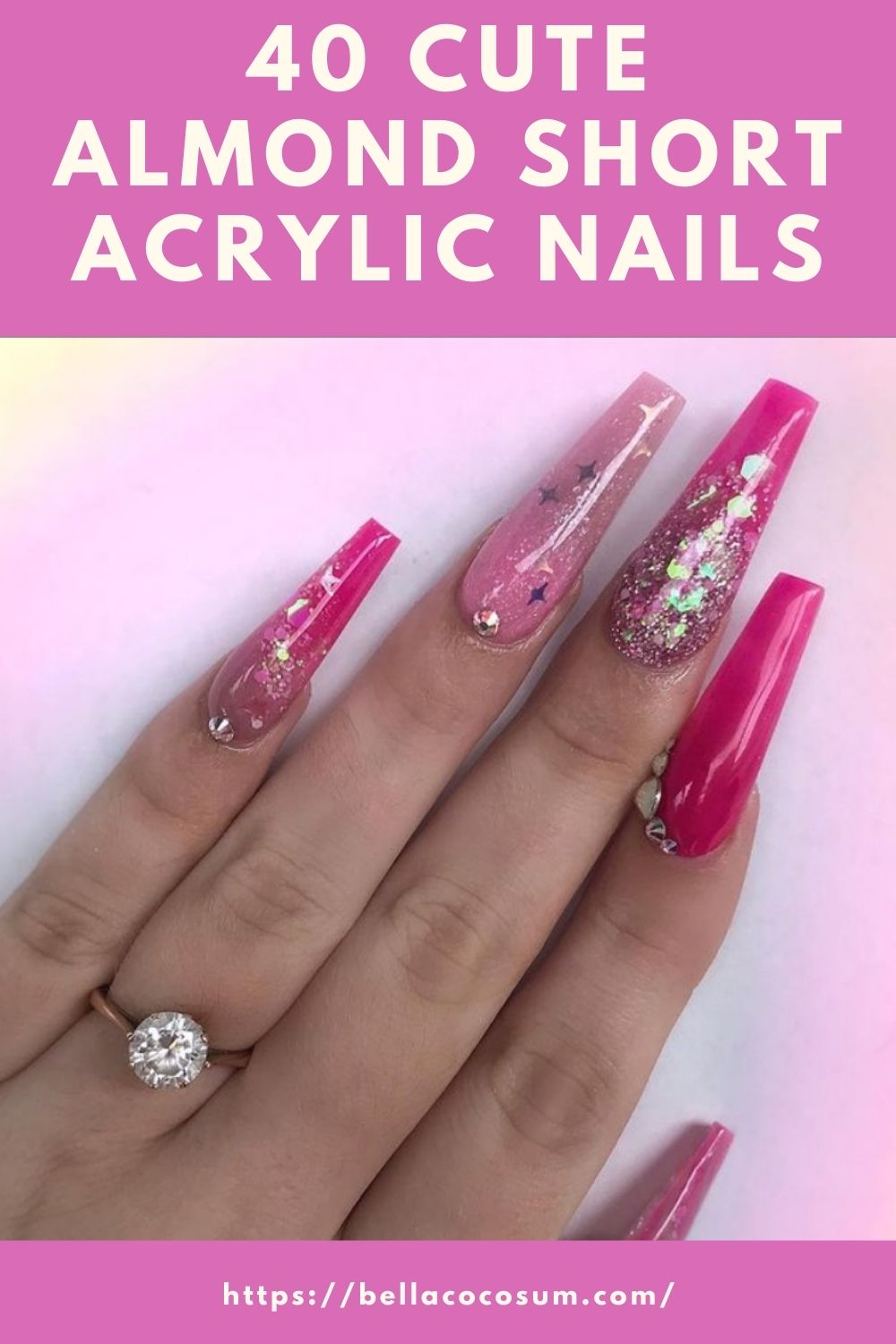 35+ Amazing Glitter Acrylic Nails You Want To Try In 2021!