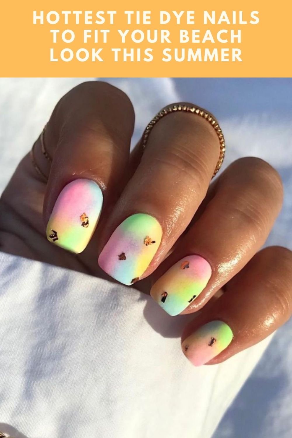 Hottest Tie Dye Nails to Fit Your Beach Look This Summer