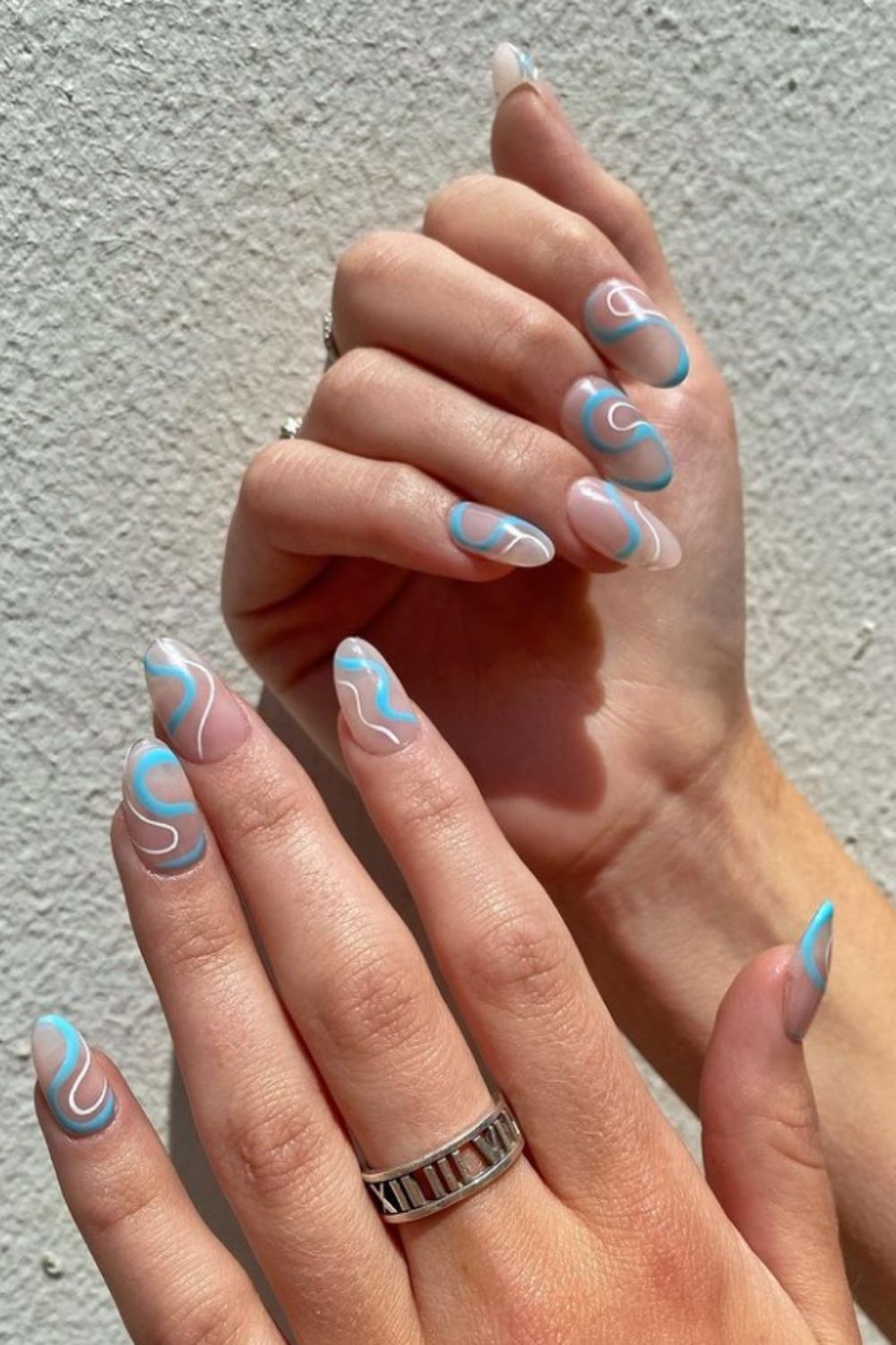 40 Cute Almond Short Acrylic Nails For Summer Nail Design