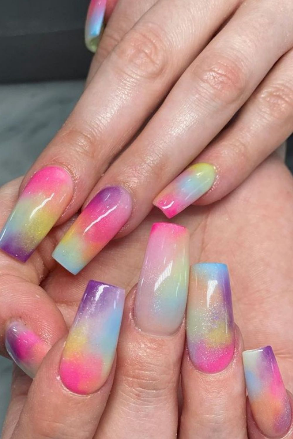 Hottest Tie Dye Nails to Fit Your Beach Look This Summer