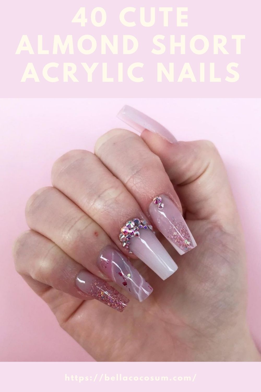 35+ Amazing Glitter Acrylic Nails You Want To Try In 2021!