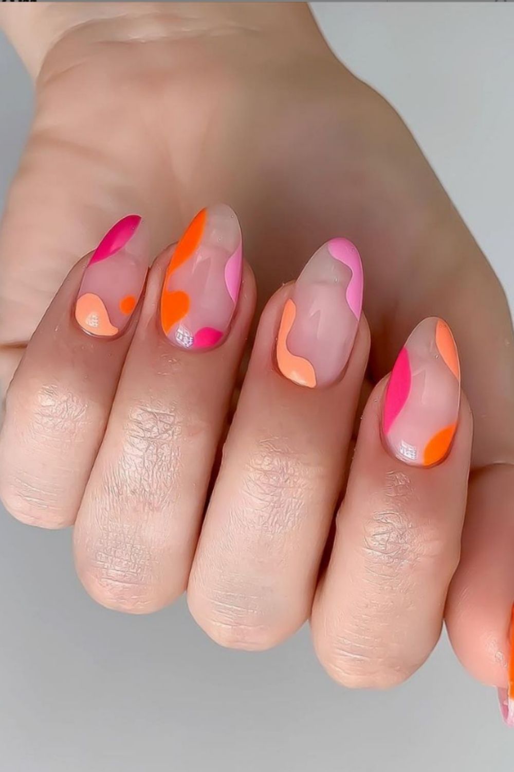 summer nail ideas short acrylic