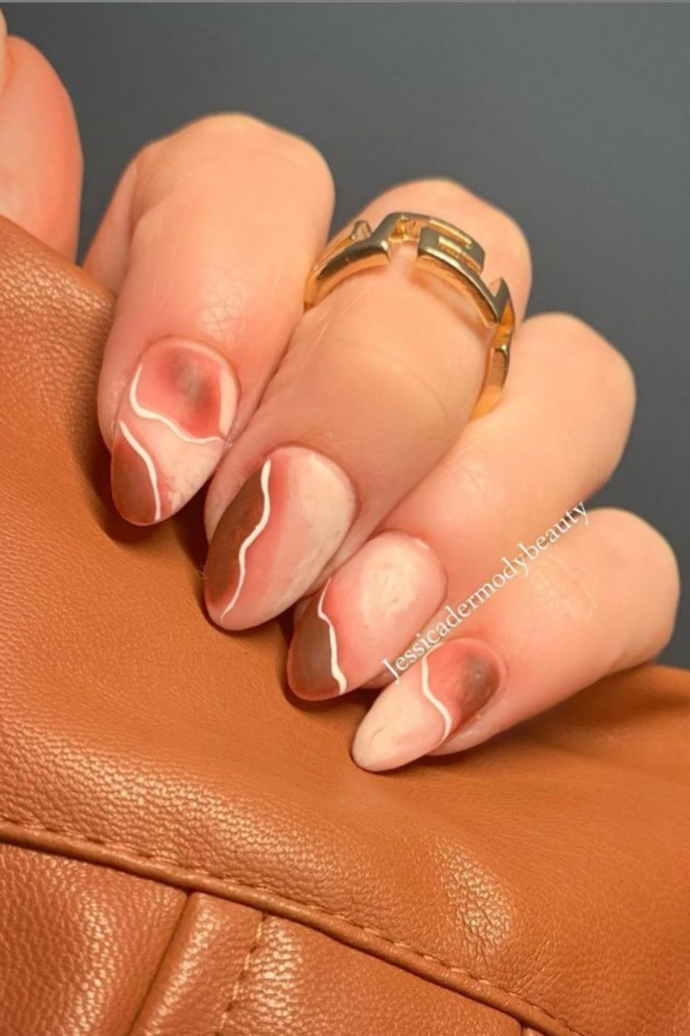 40 Cute Almond Short Acrylic Nails For Summer Nail Design