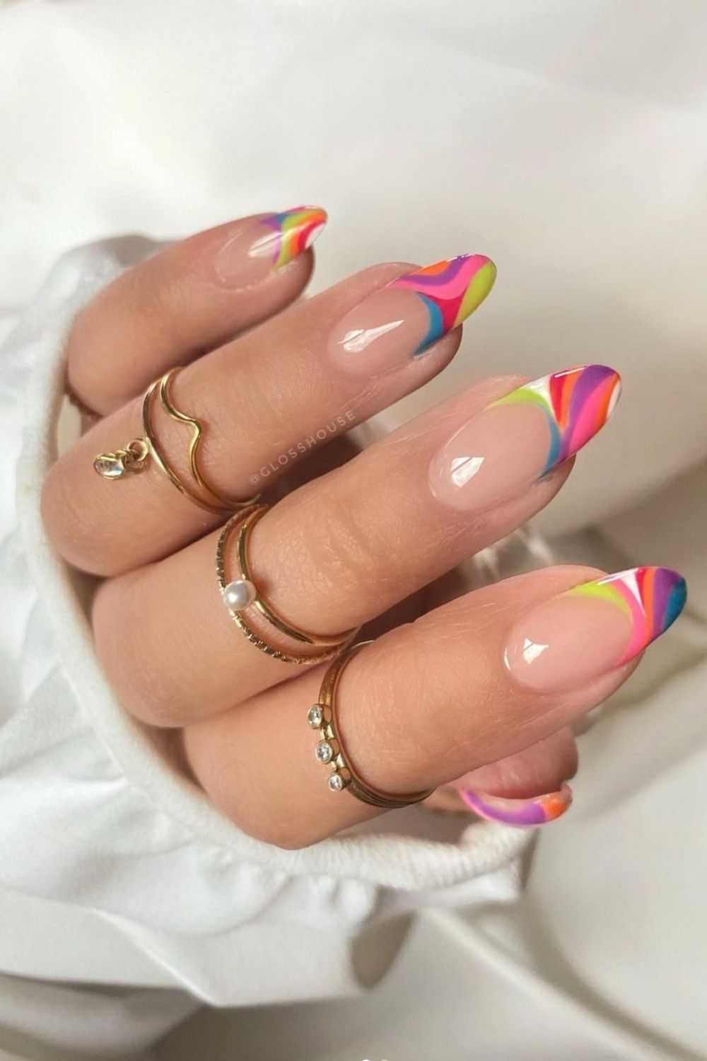 short almond nail shapes