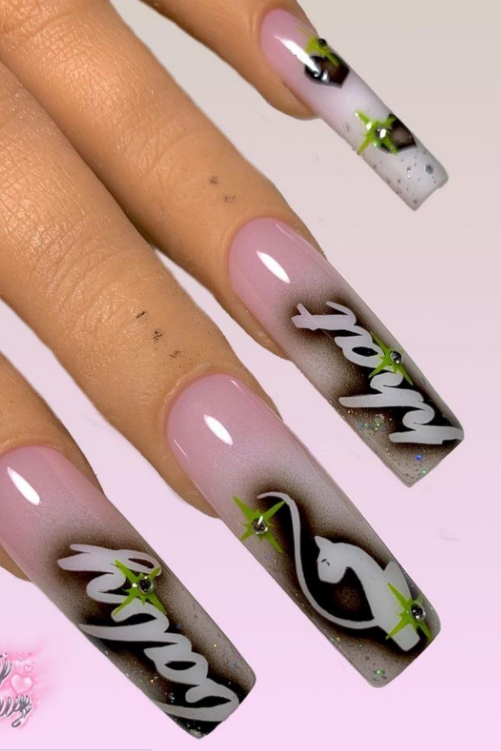 Coffin fall nails | 35 gorgeous coffin shape nails design