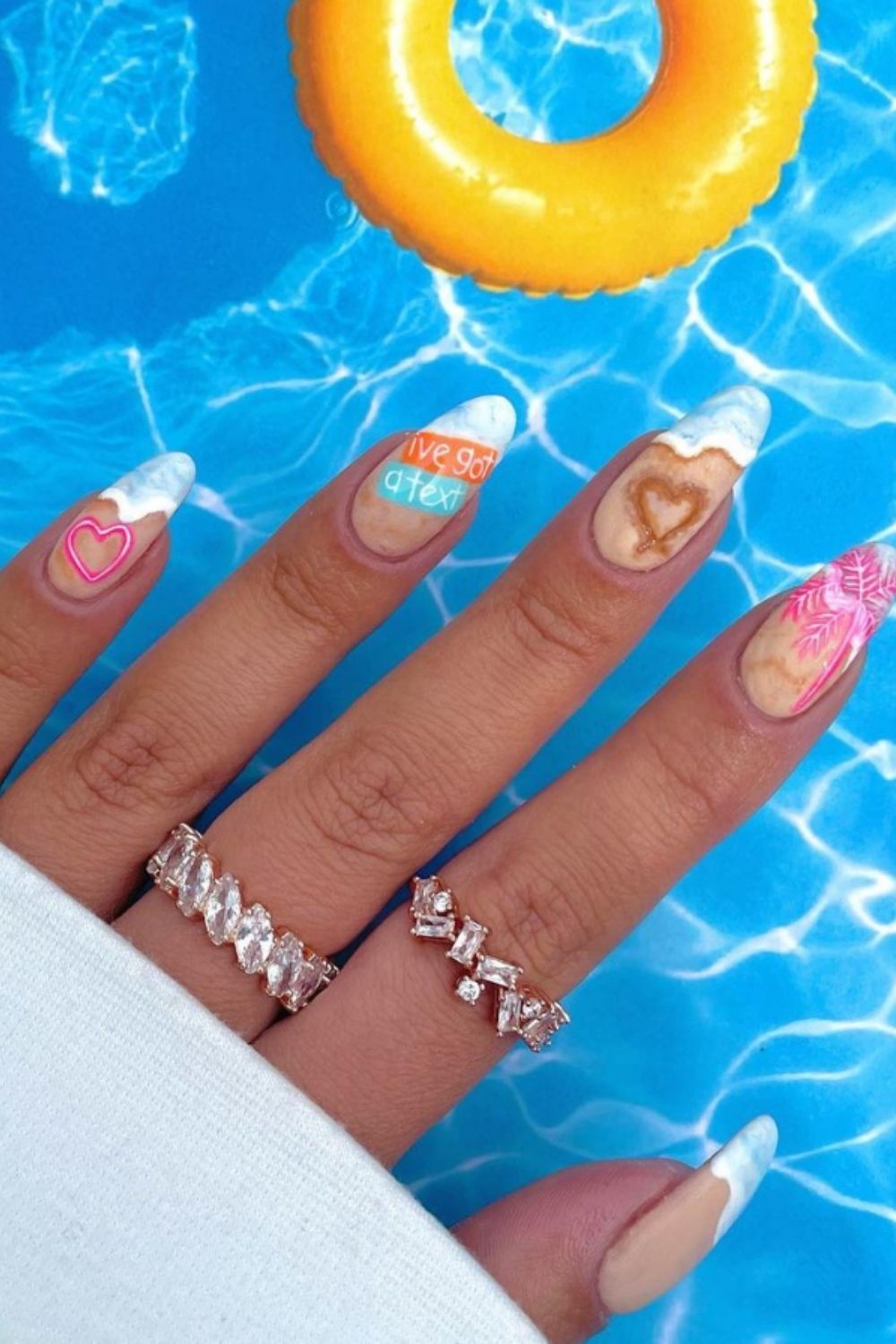 Summer acrylic nail ideas | 35 Nail Designs for Every Mood