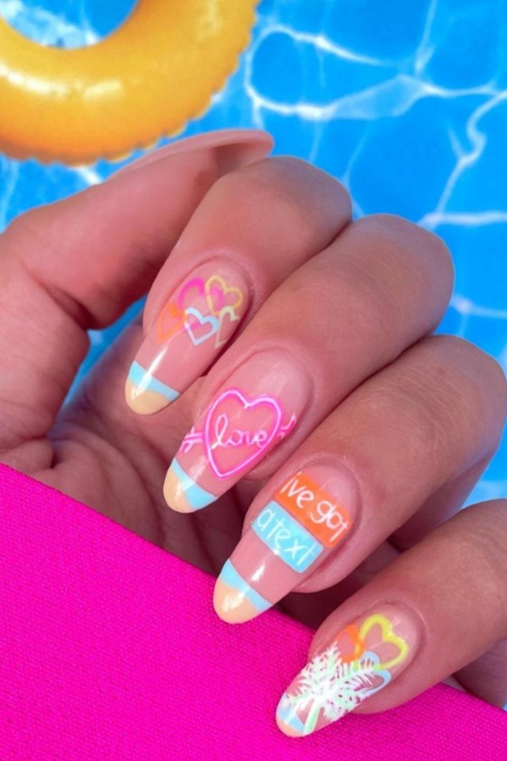 Summer acrylic nail ideas | 35 Nail Designs for Every Mood