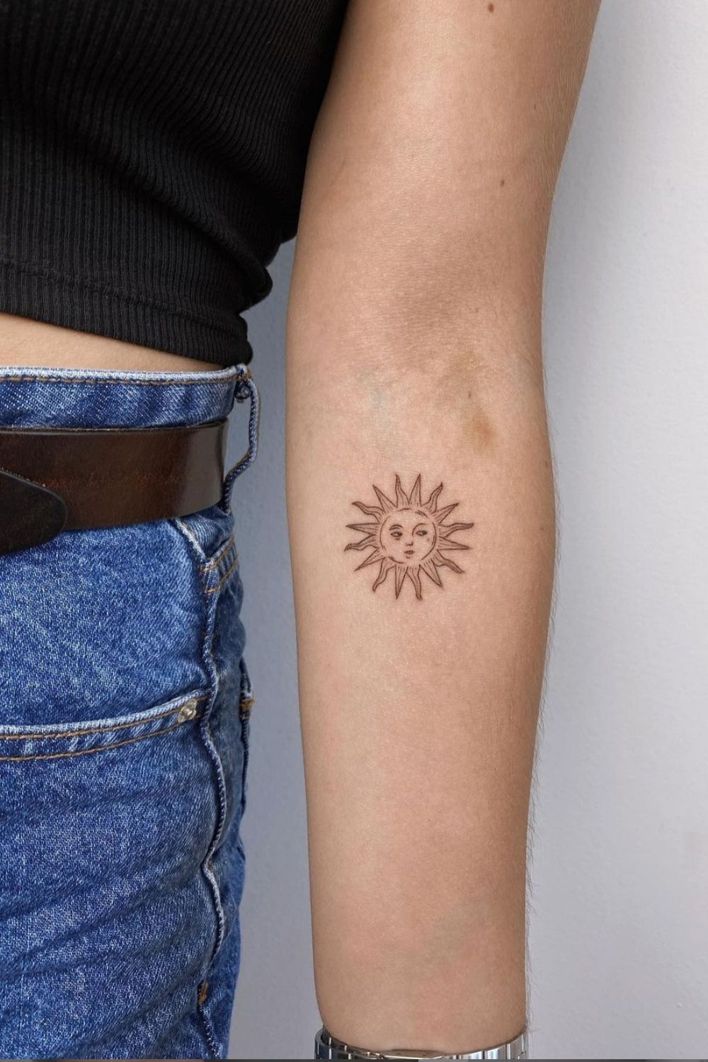 Sun and moon tattoo designs for best and meaningful tattoo design 2021
