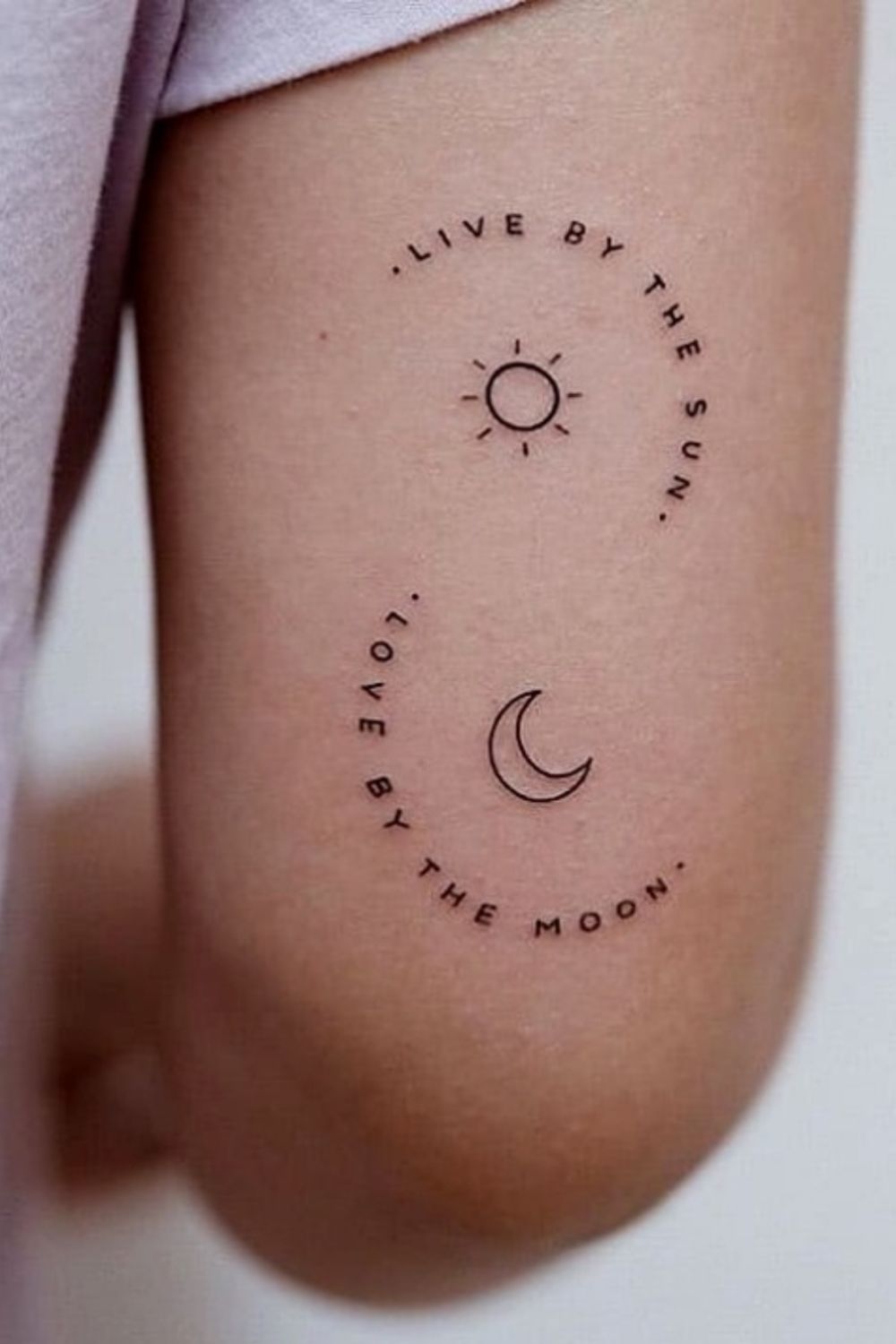 Sun And Moon Tattoo Designs For Best And Meaningful Tattoo Design 21