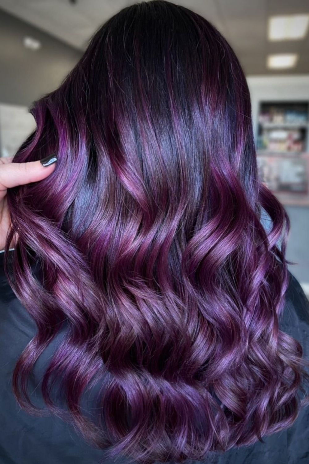 Best purple hair color for Fall hair colors and hair dye ideas 2021