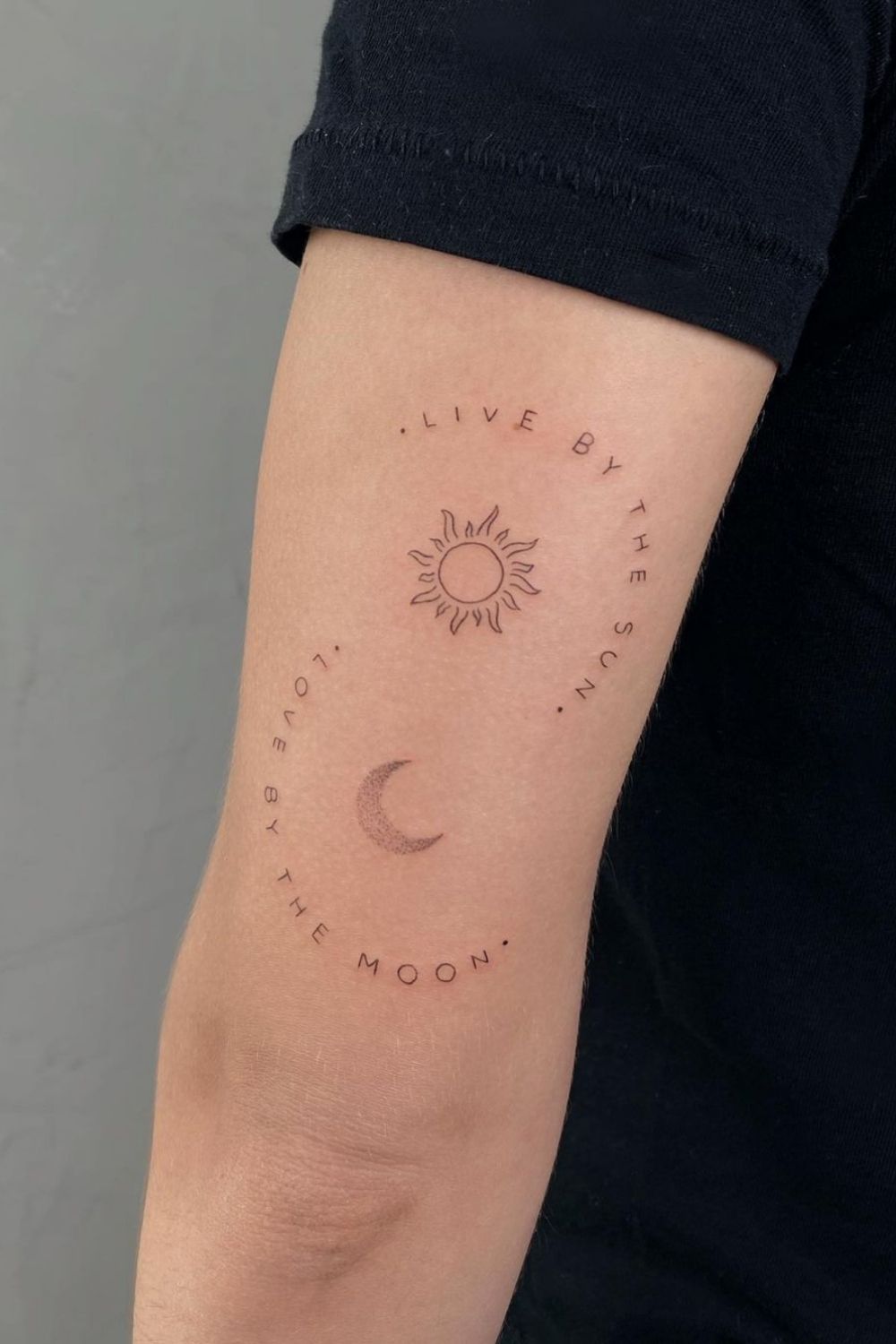 Sun And Moon Tattoo Designs For Best And Meaningful Tattoo Design 21