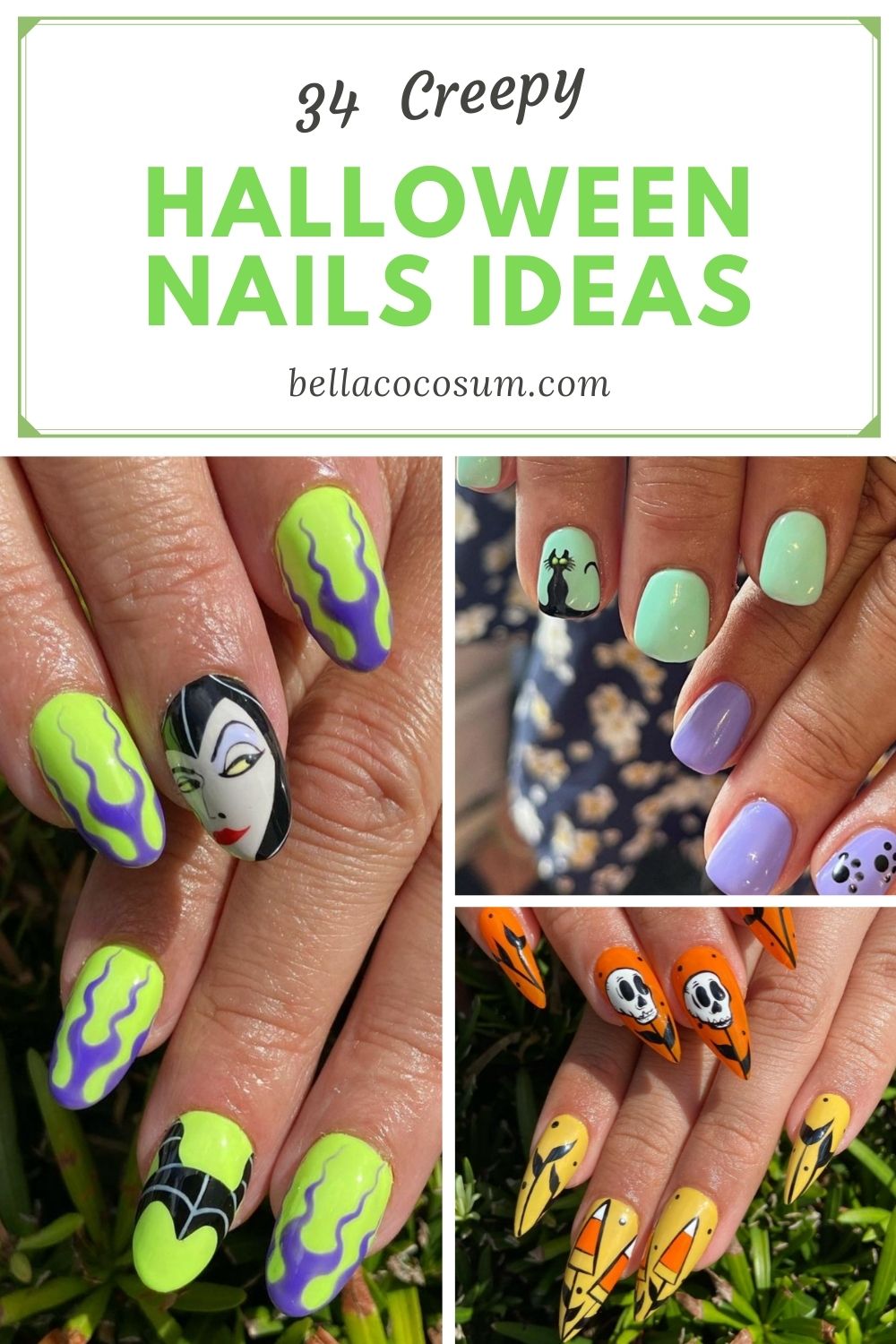 34 Amazing Halloween Nail Art Designs For 2021