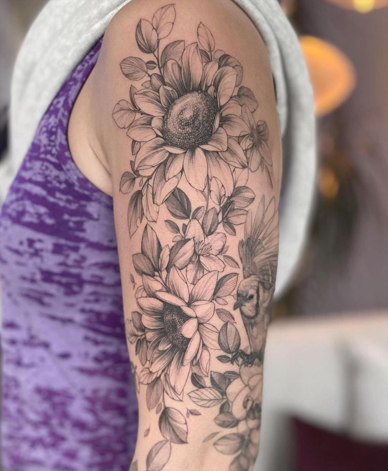 18 Amazing Sunflower Tattoo Ideas to Celebrate the Beauty of Nature