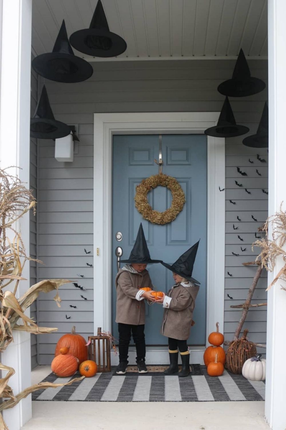 48 Creative Outside Halloween porch decoration ideas 2021
