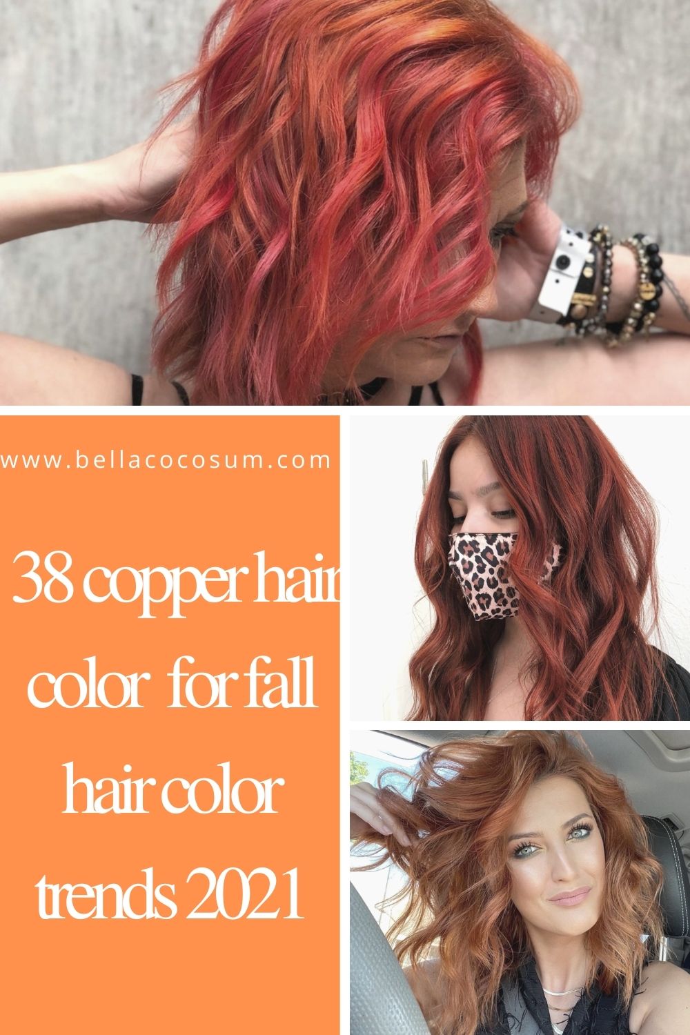 38 Trendy Copper hair color for Autumn hair color trends 2021