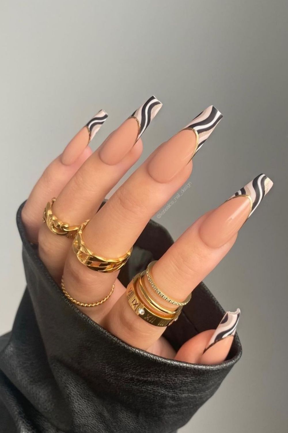 30 Trendy Fall coffin nails inspiration for Autumn 2021