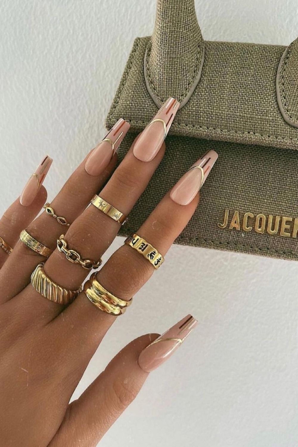 30 Trendy Fall coffin nails inspiration for Autumn 2021