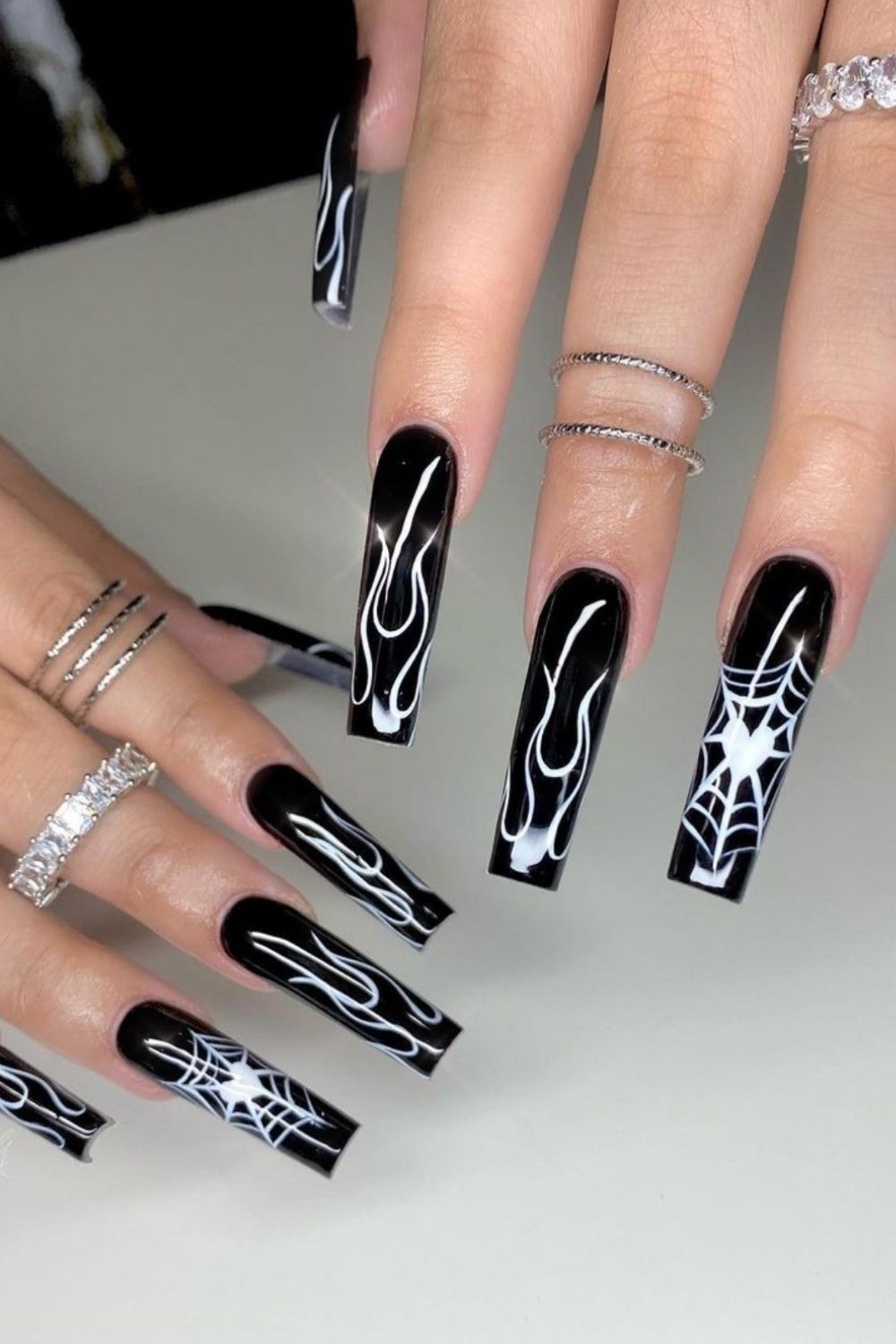 30 Trendy Fall coffin nails inspiration for Autumn 2021