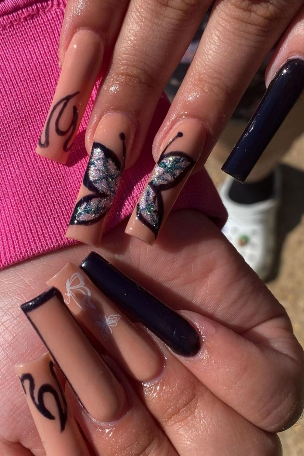 30 Trendy Fall coffin nails inspiration for Autumn 2021