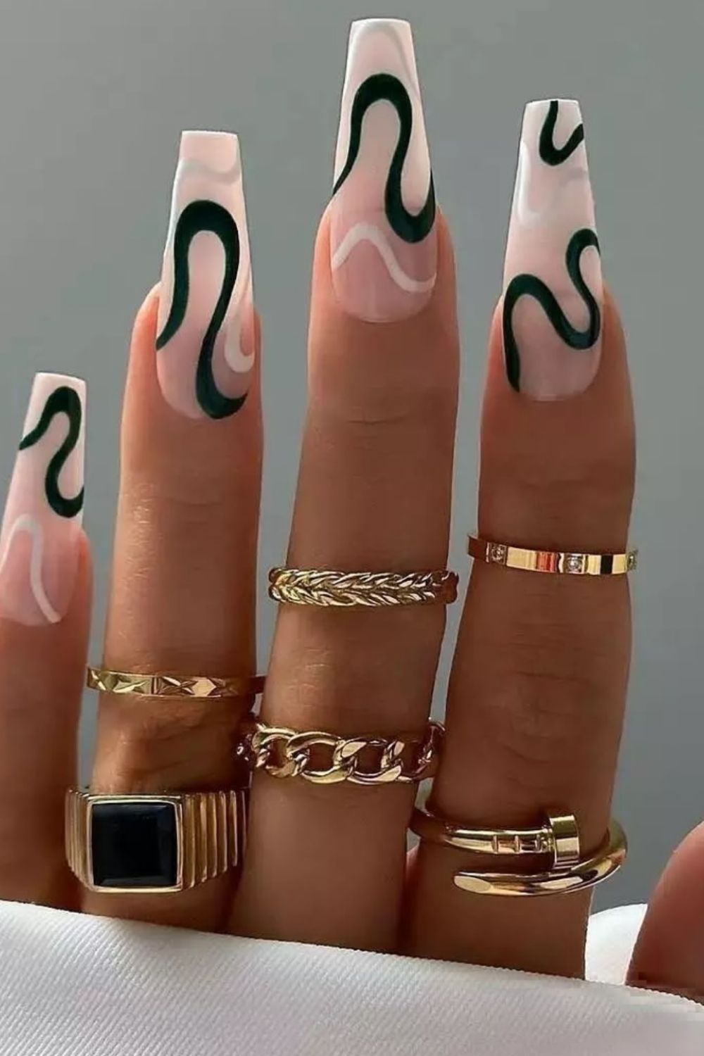 30 Trendy Fall coffin nails inspiration for Autumn 2021