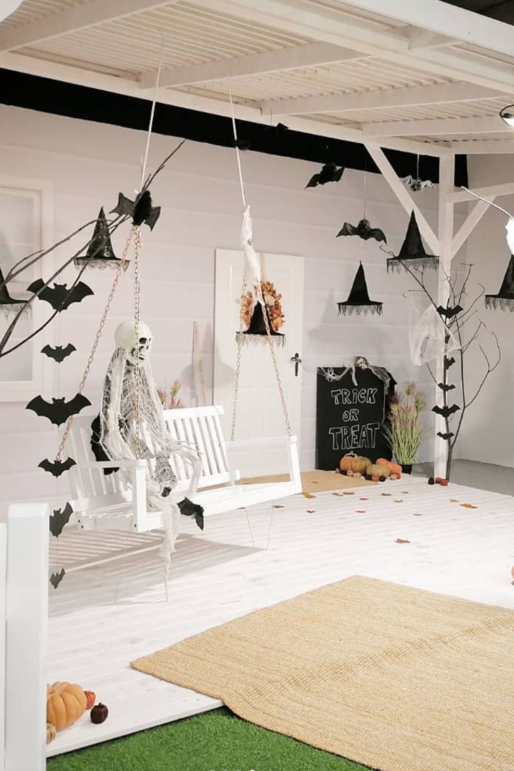 48 Creative Outside Halloween porch decoration ideas 2021