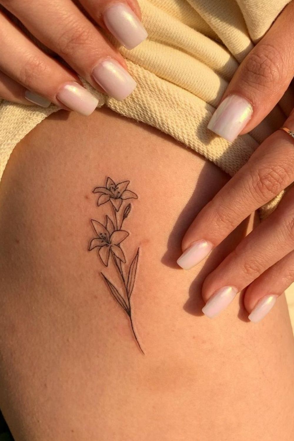 Cute Minimalist Tattoos Design for women with tiny tattoo pattern