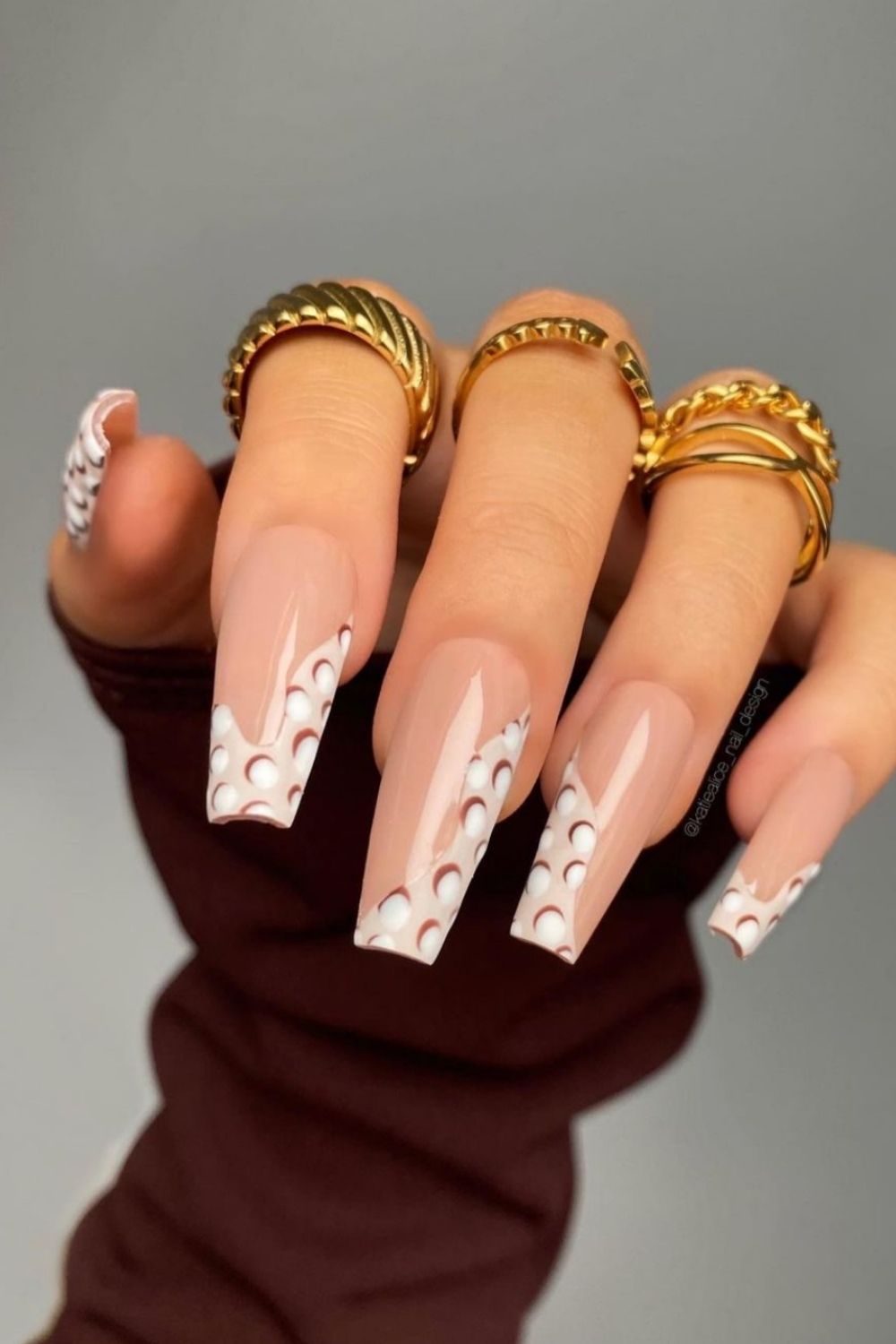 30 Trendy Fall coffin nails inspiration for Autumn 2021