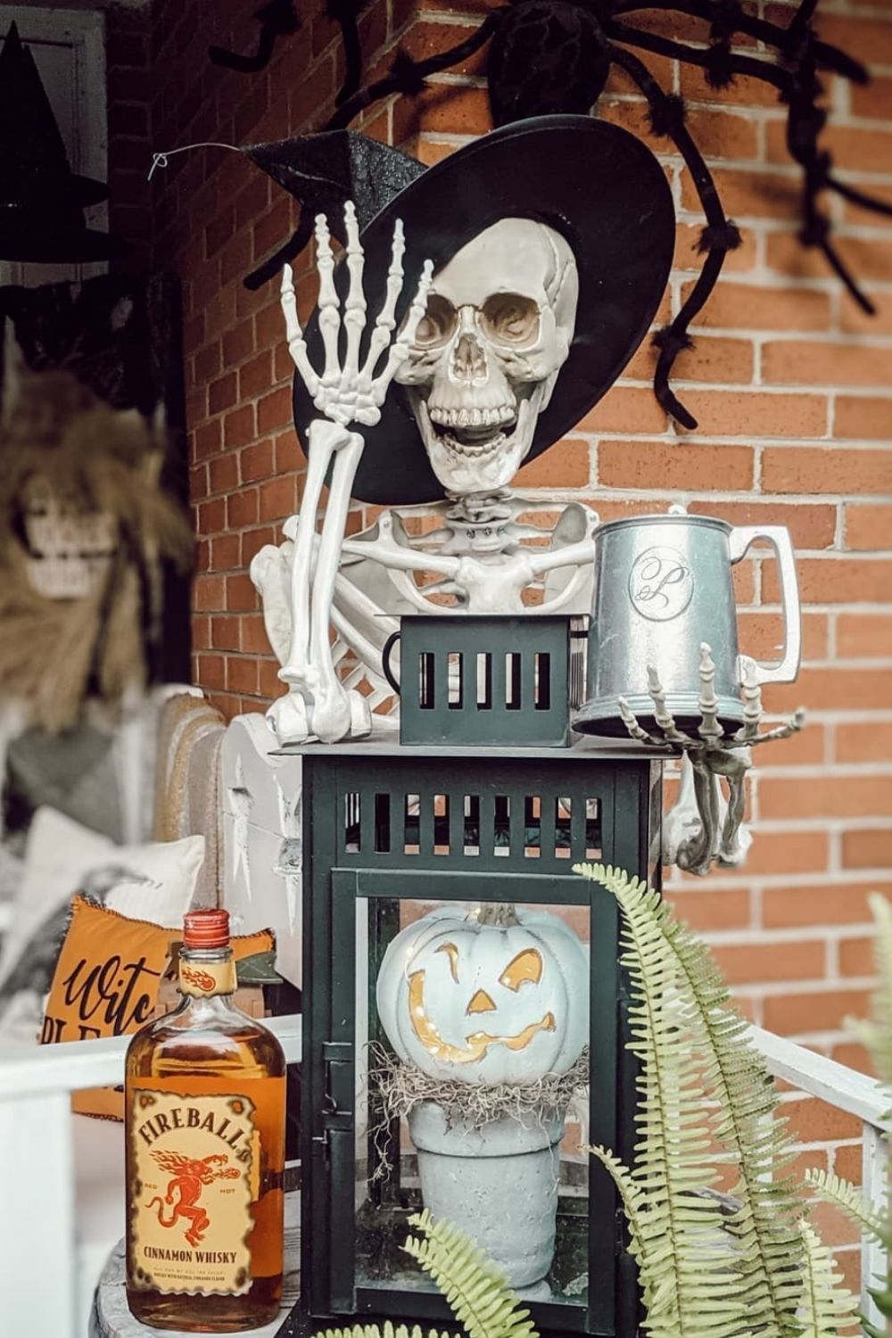 48 Creative Outside Halloween porch decoration ideas 2021