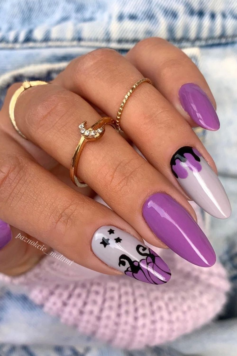 Halloween nail aesthetic | Trendy Halloween manicure to try 2021