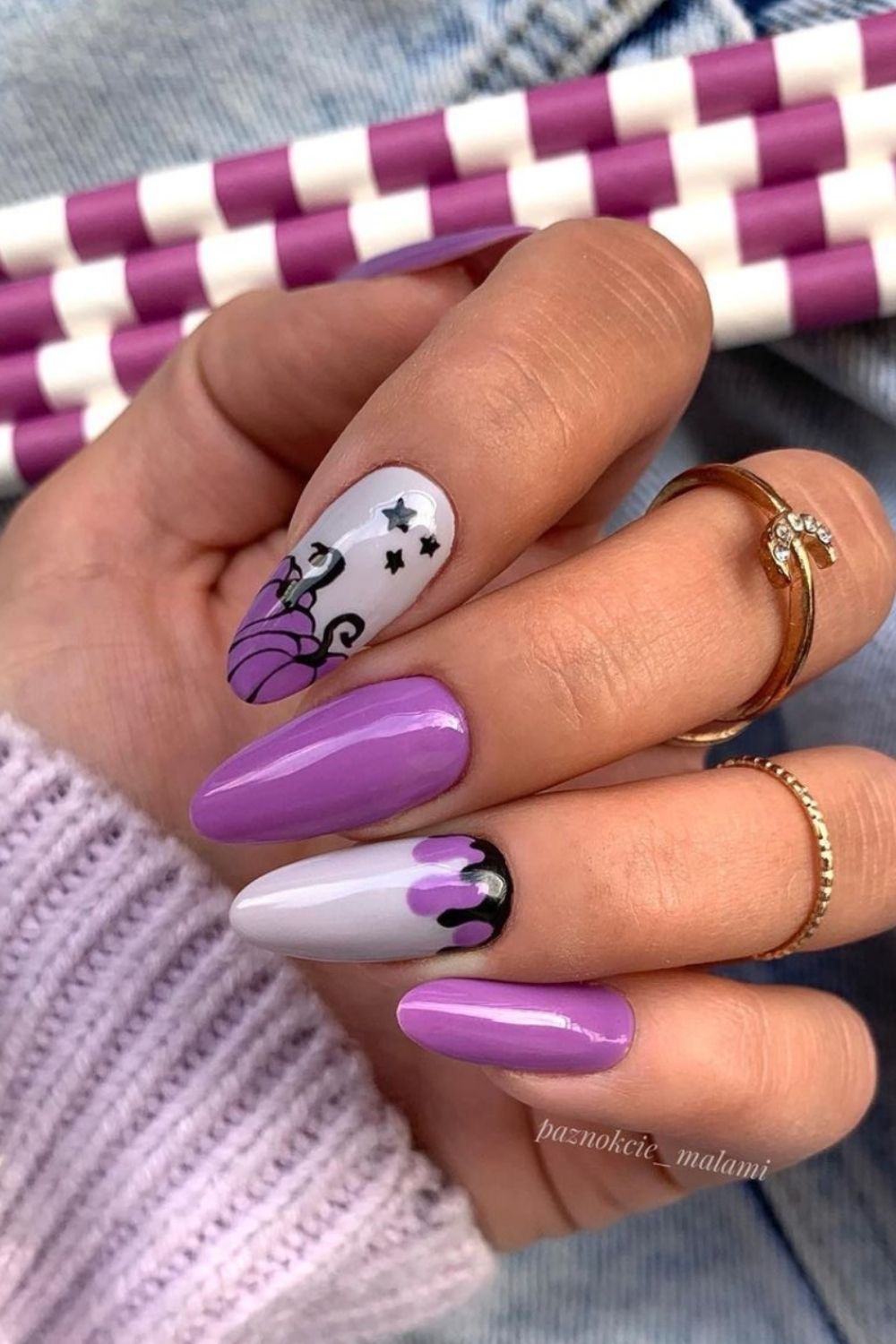 Halloween nail aesthetic | Trendy Halloween manicure to try 2021