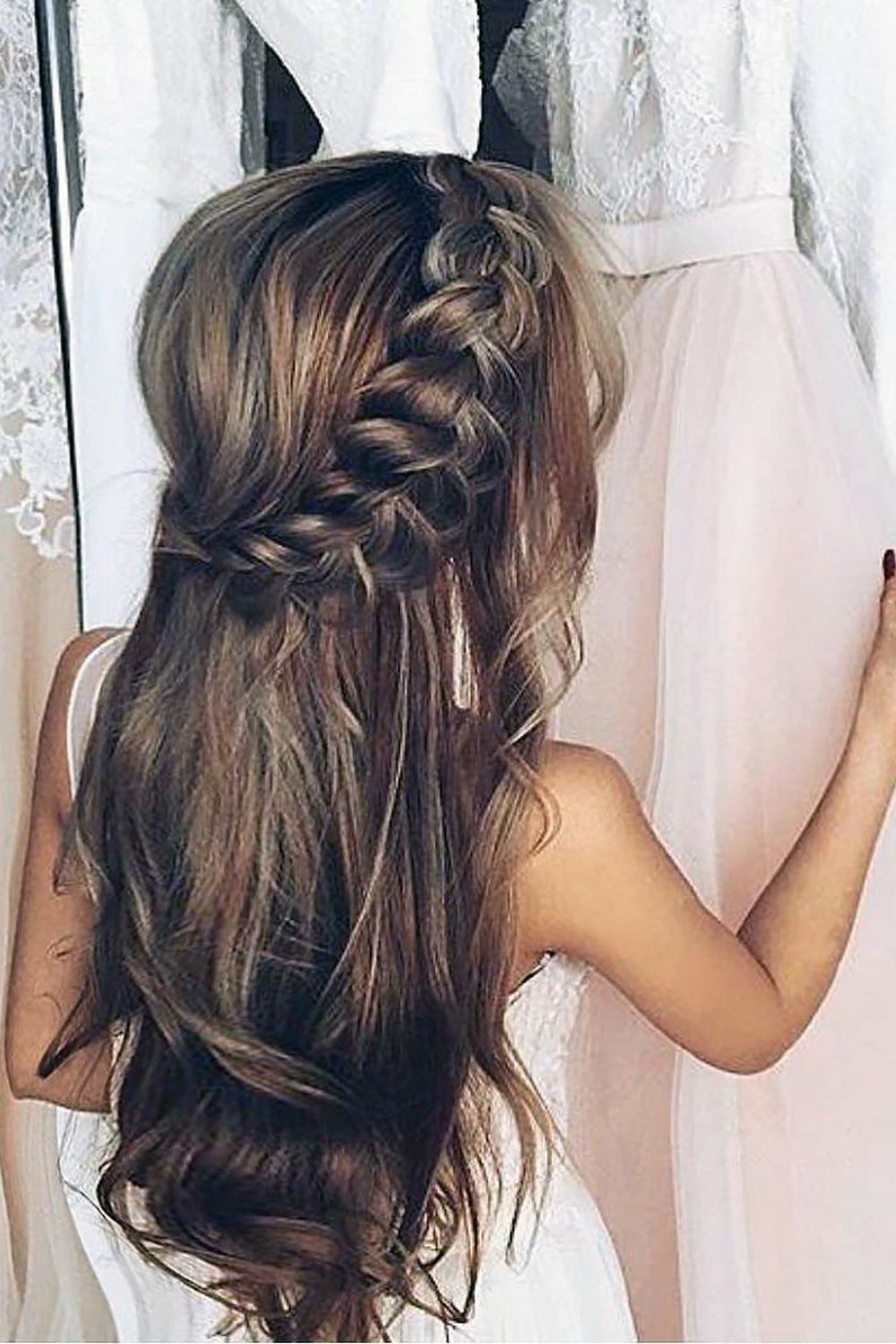 40 Beautiful and fashion Half Up Side Braid