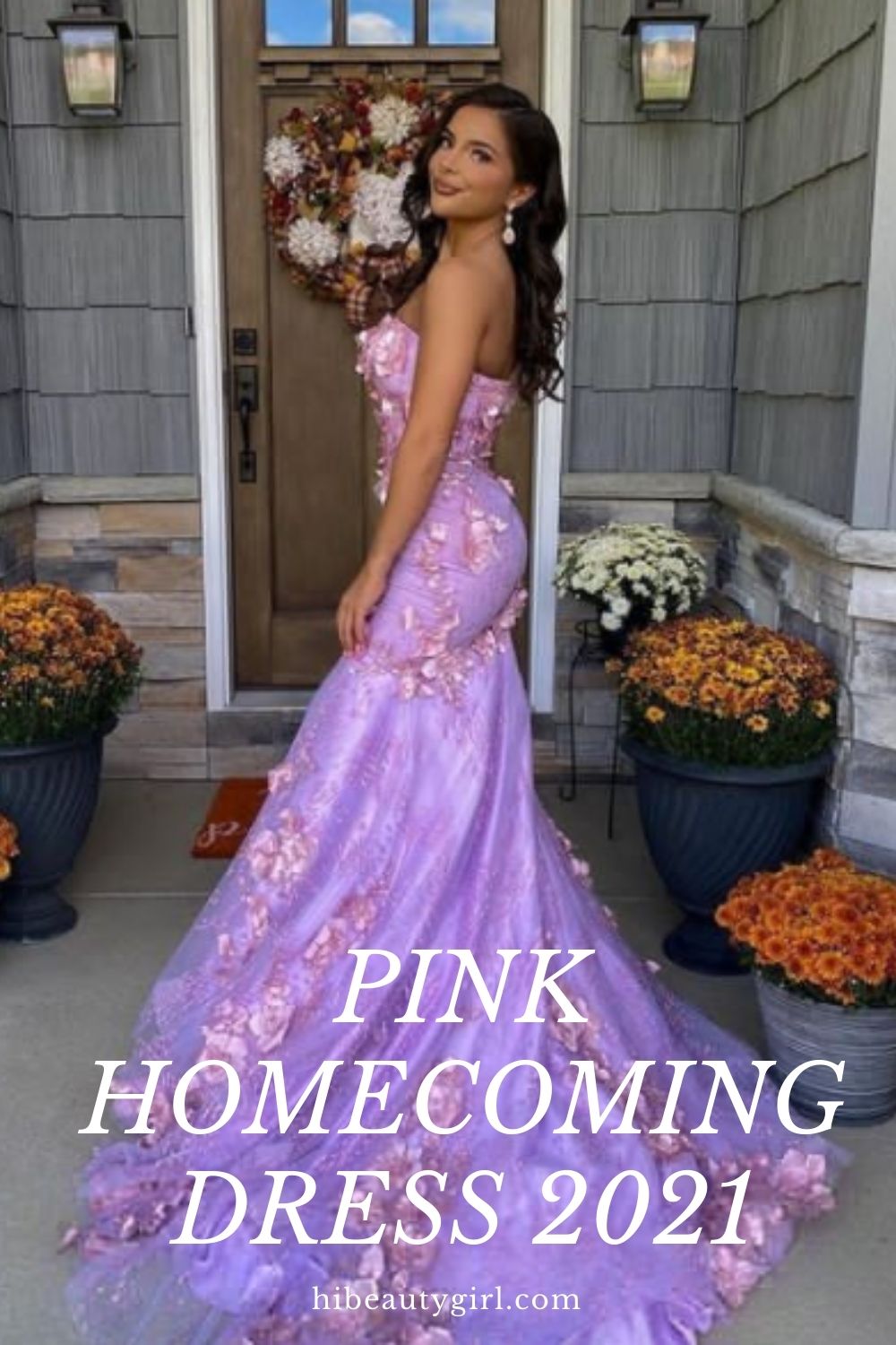 Pink homecoming dresses
