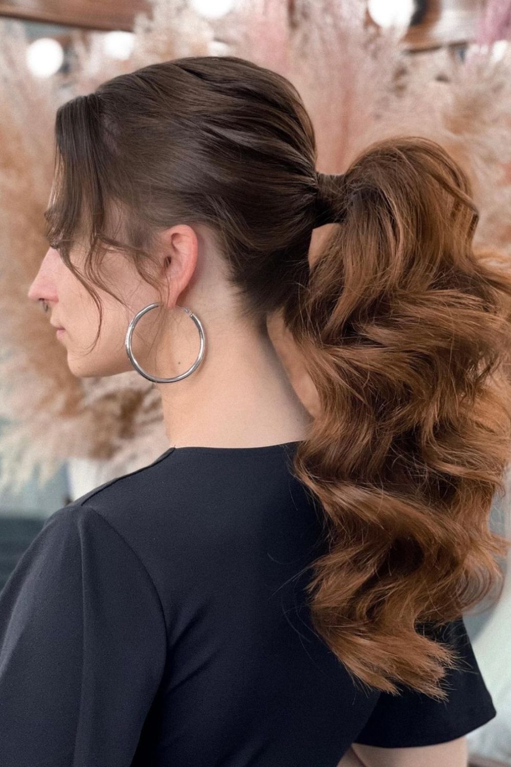 38 Chic Prom Hairstyles for long hair with retro curls  to Let You Be Amazing