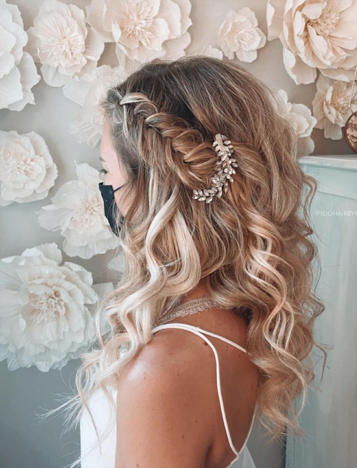 Wedding hairstyles for long hair perfect for brides