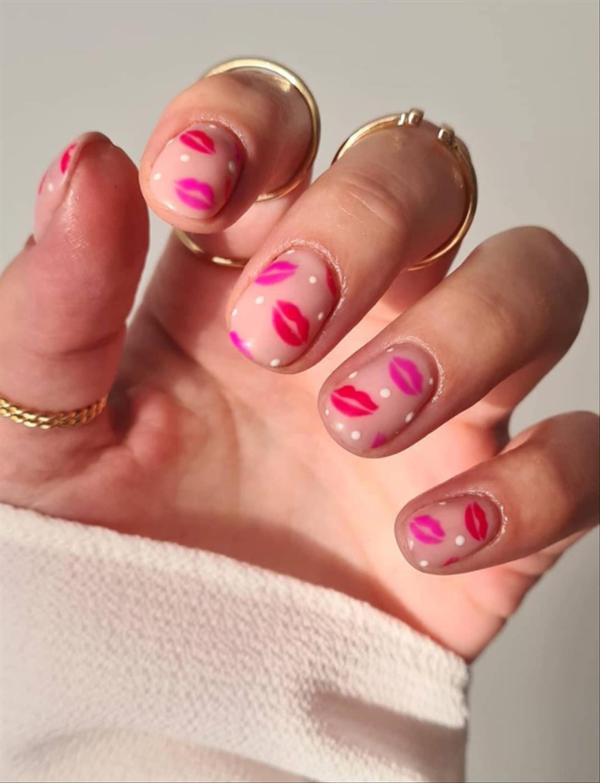 56 Valentine's Day nails Designs That Are Far From Cheesy