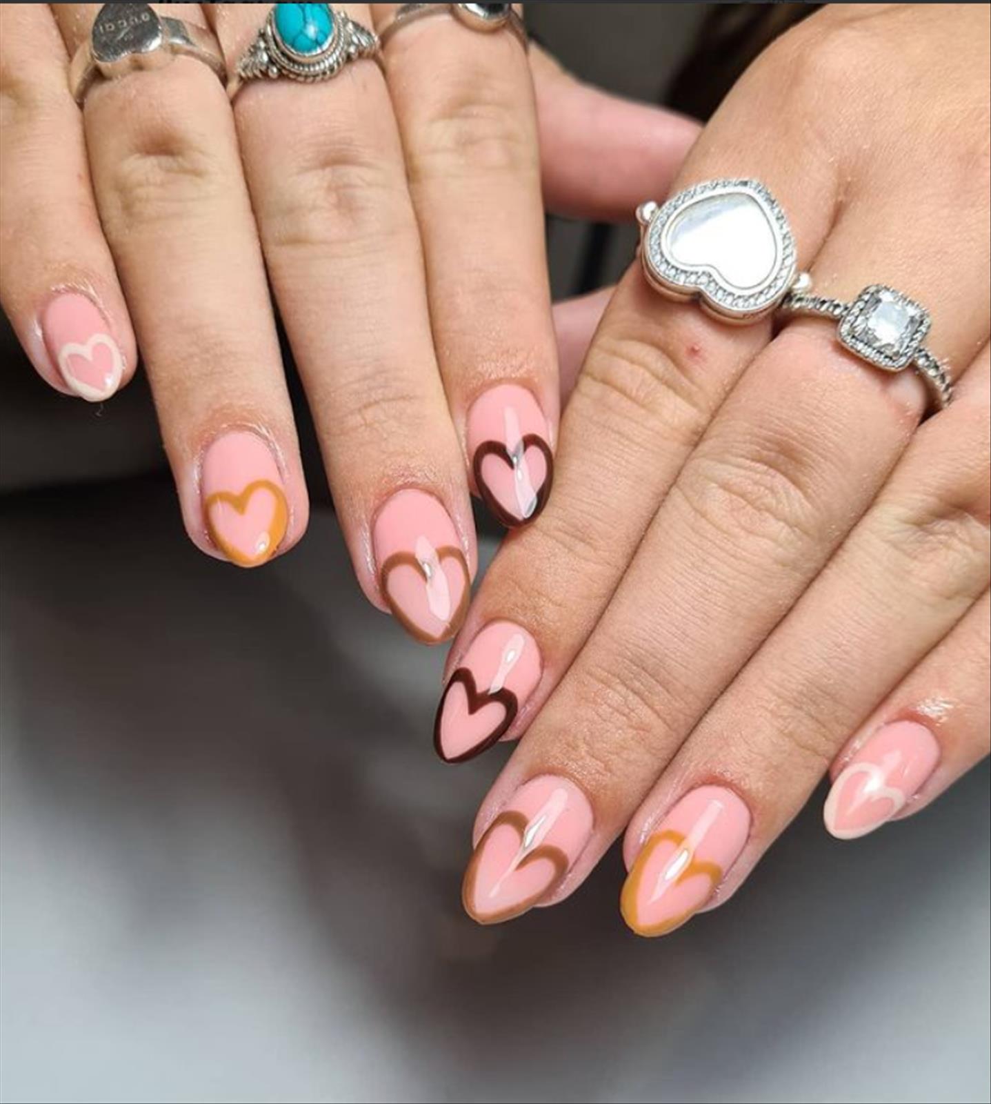 56 Valentine's Day nails Designs That Are Far From Cheesy