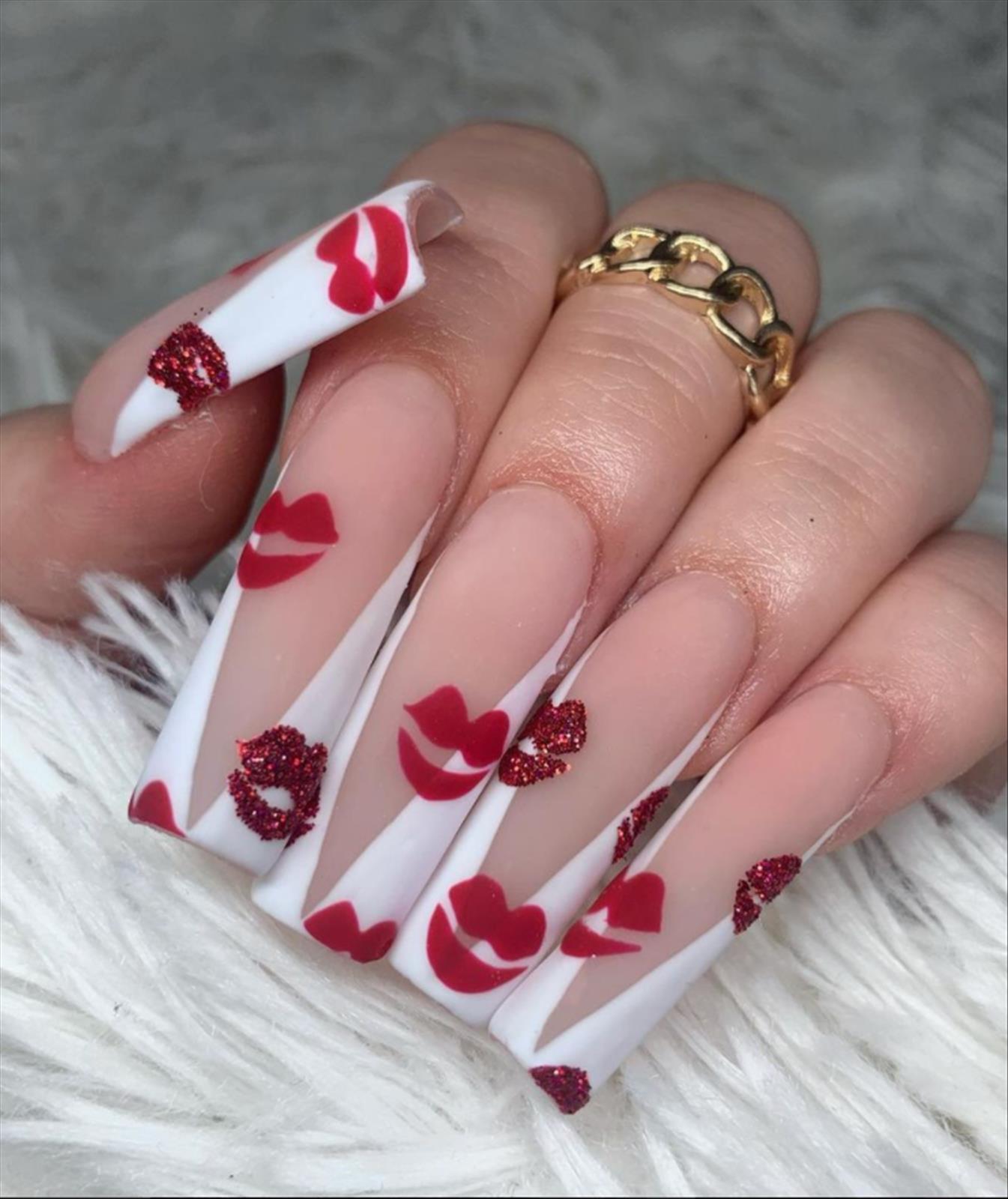 56 Valentine's Day nails Designs That Are Far From Cheesy