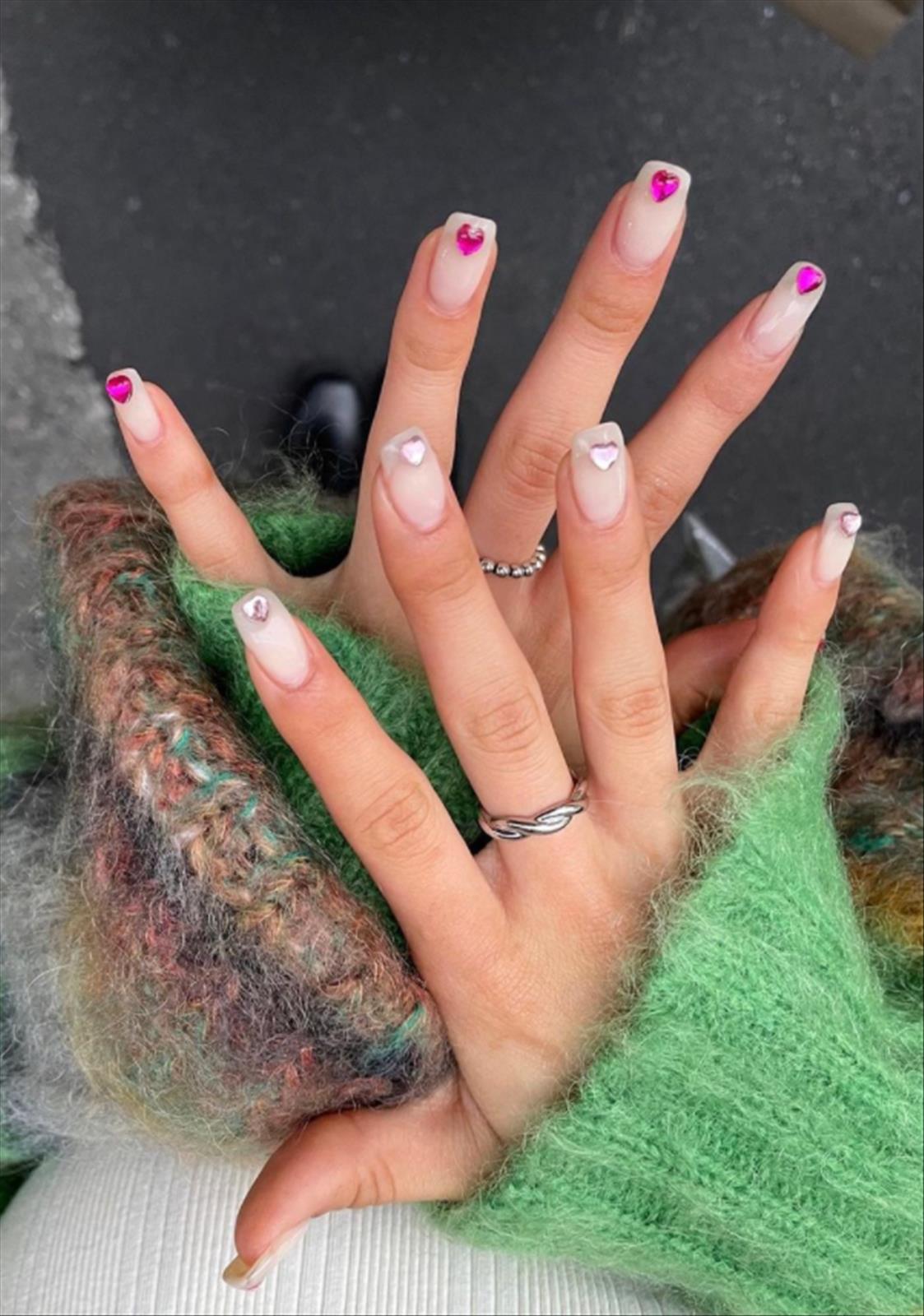 56 Valentine's Day nails Designs That Are Far From Cheesy