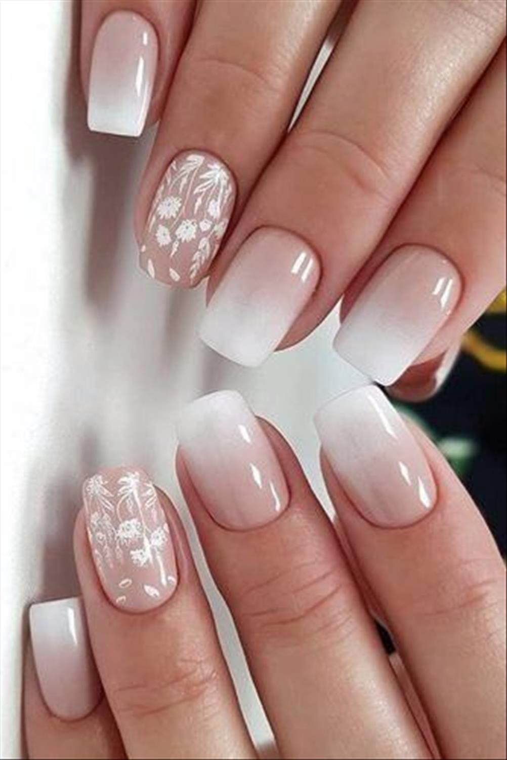 ELEGANT BRIDE WEDDING NAILS DESIGN FOR YOUR BIG DAY