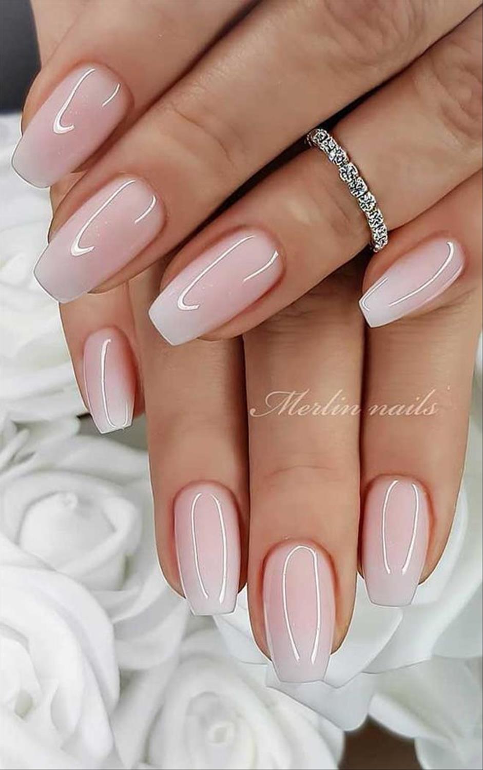 ELEGANT BRIDE WEDDING NAILS DESIGN FOR YOUR BIG DAY