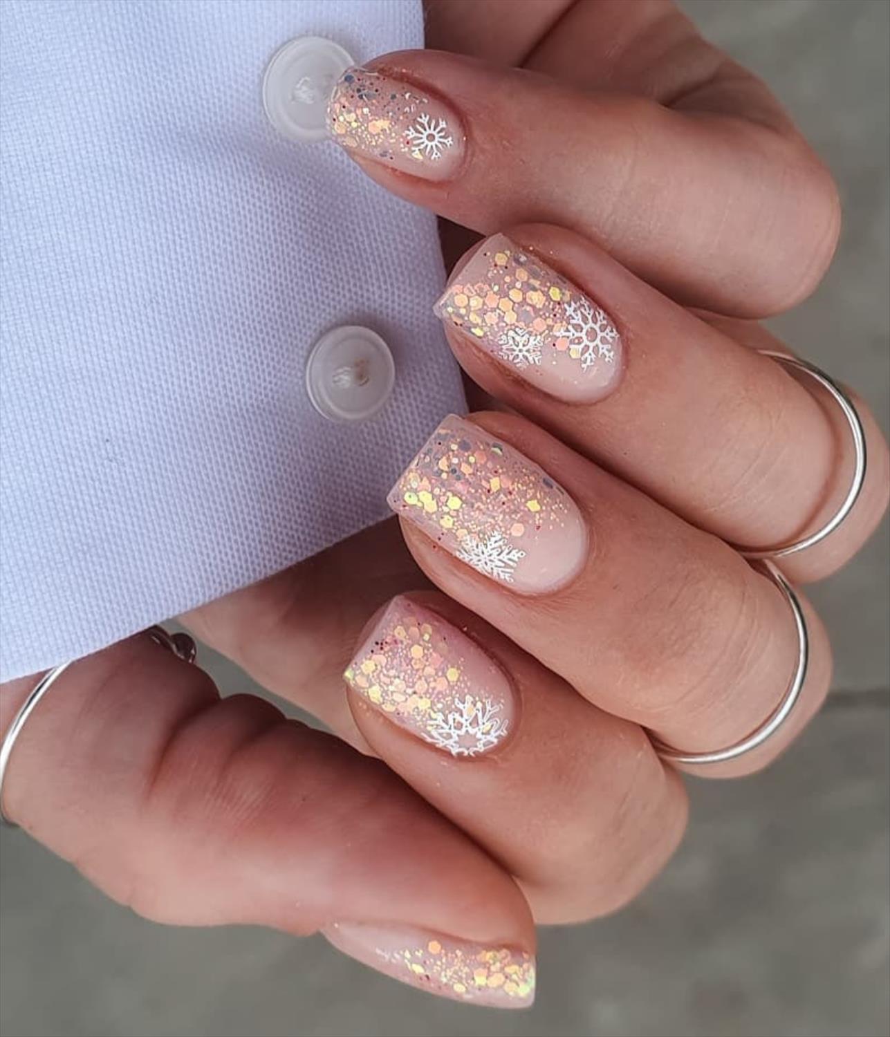 ELEGANT BRIDE WEDDING NAILS DESIGN FOR YOUR BIG DAY