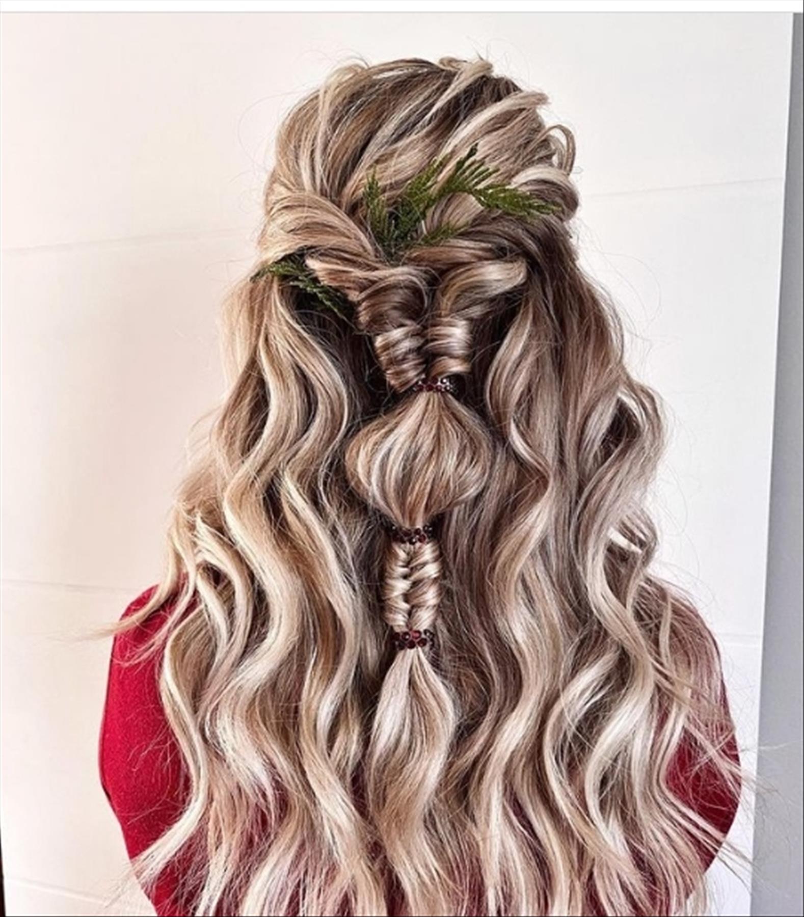 Brilliant Christmas Hair Color Ideas for Winter