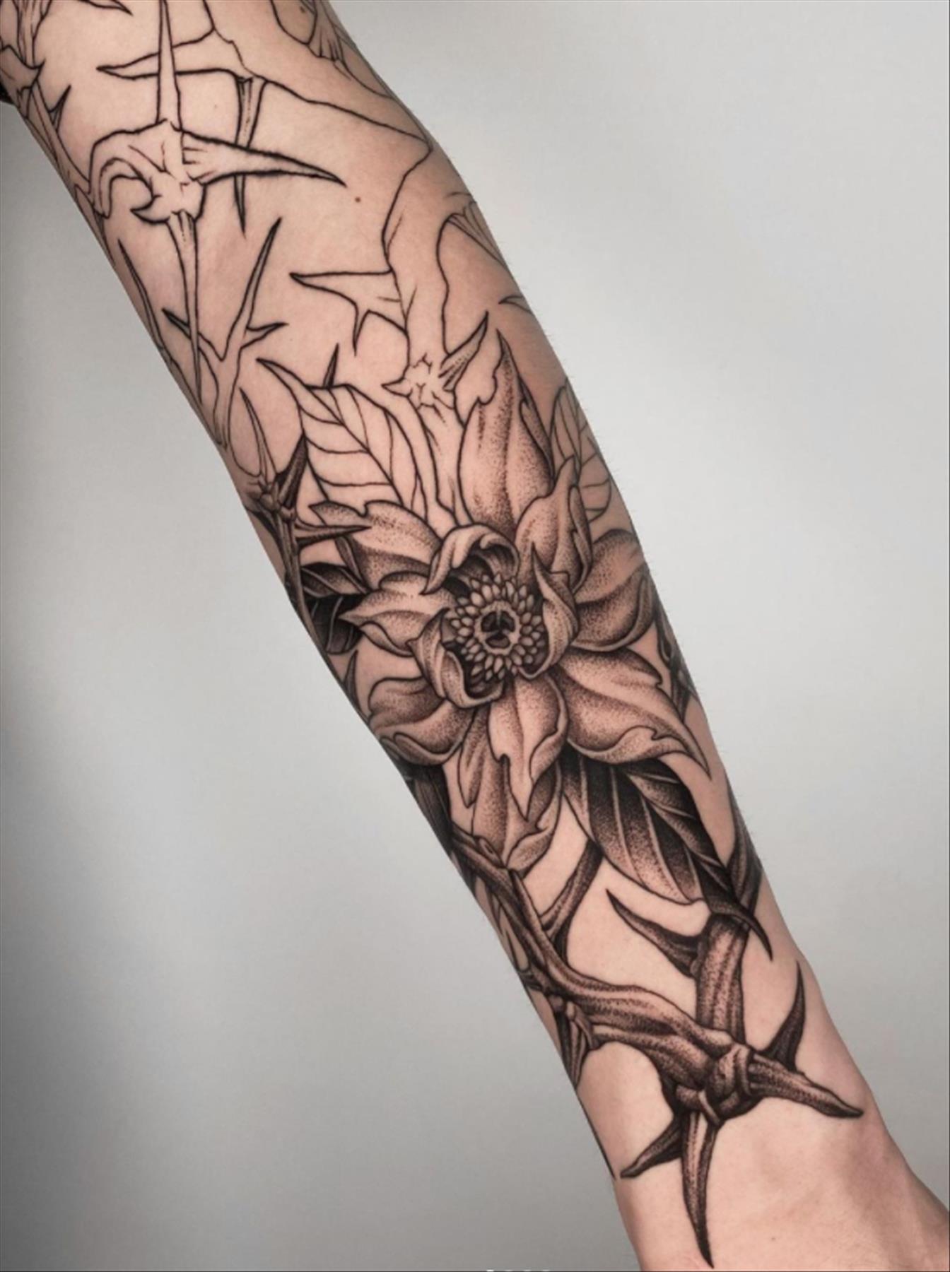 50+ Unique sleeve tattoos aesthetic for women 2022