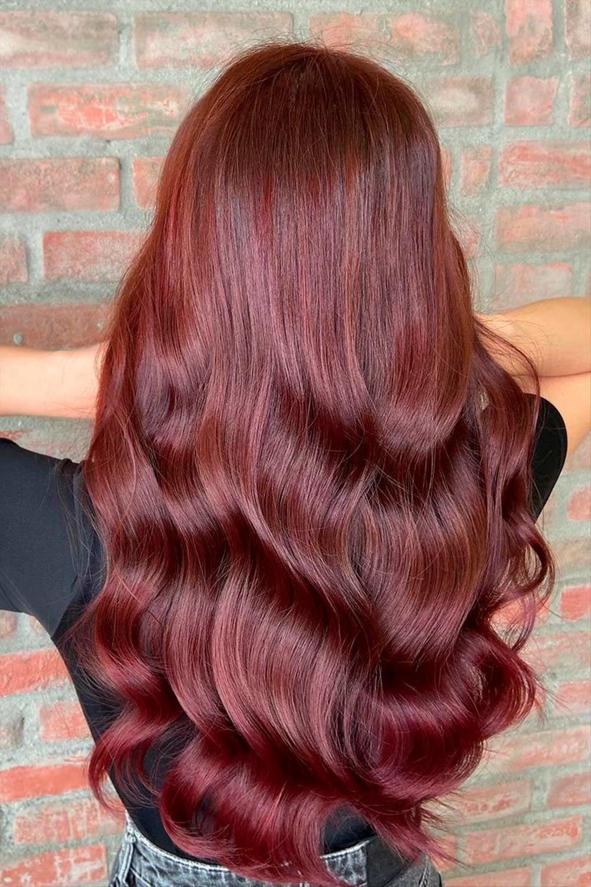 Brilliant Christmas Hair Color Ideas for Winter