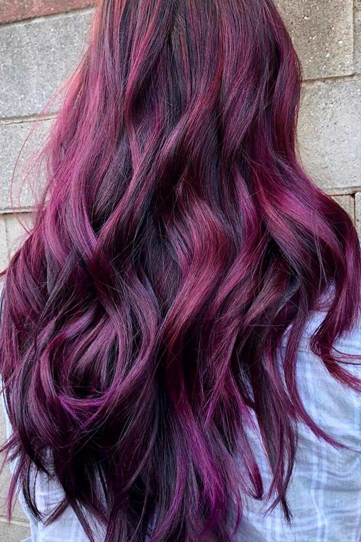 Brilliant Christmas Hair Color Ideas for Winter