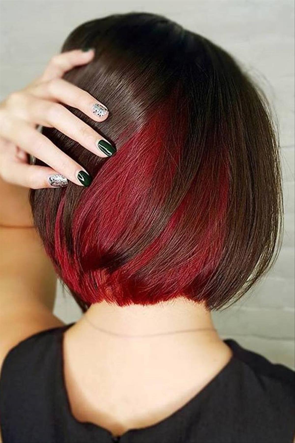 Brilliant Christmas Hair Color Ideas for Winter