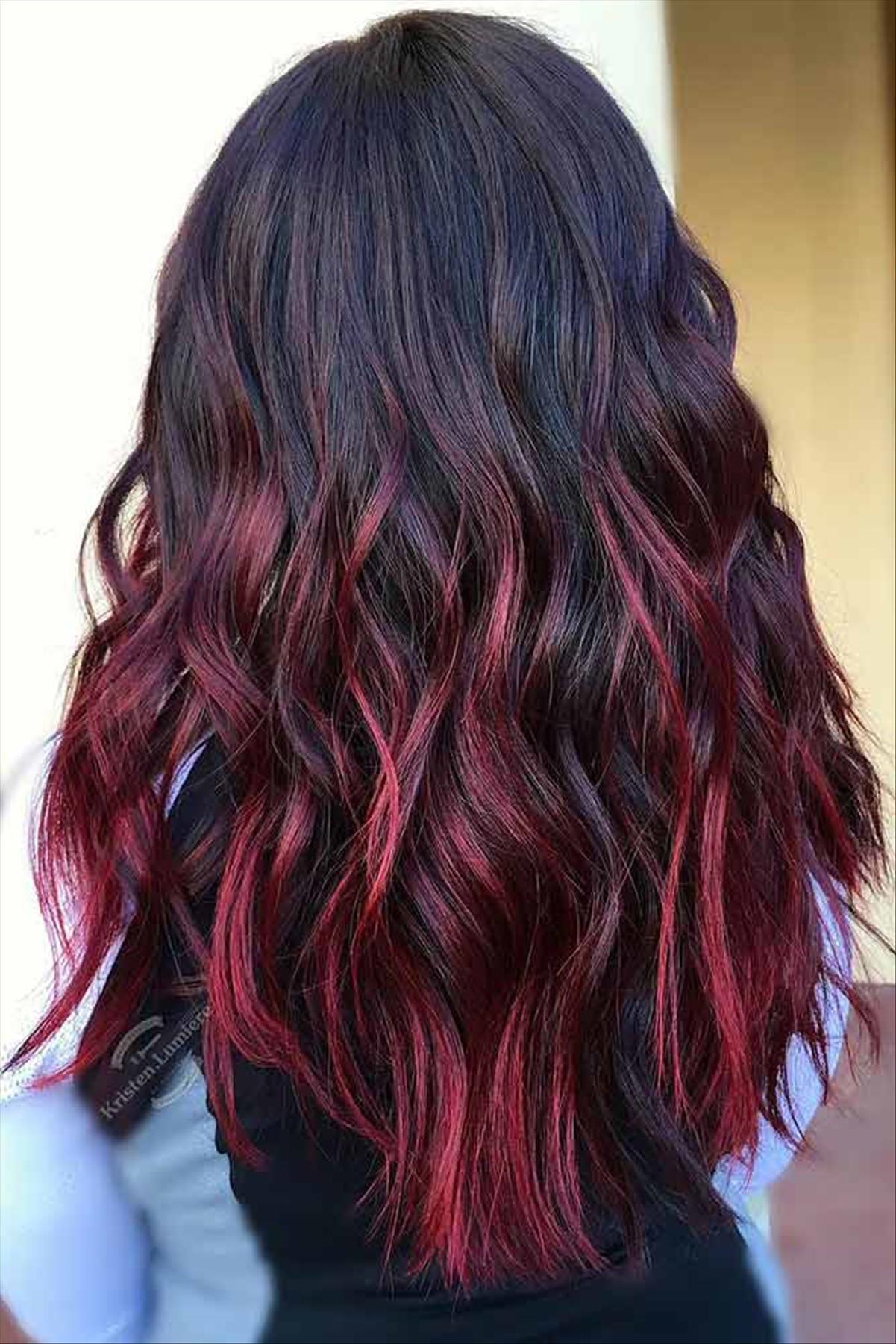 Brilliant Christmas Hair Color Ideas for Winter