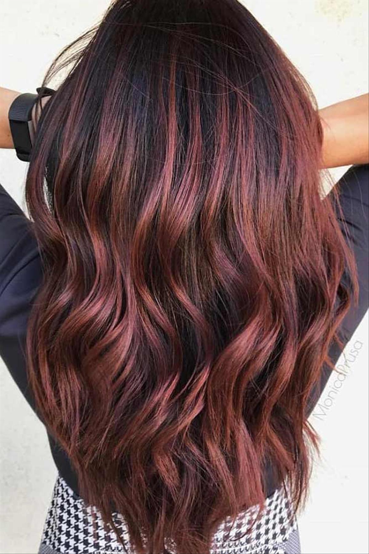 Brilliant Christmas Hair Color Ideas for Winter