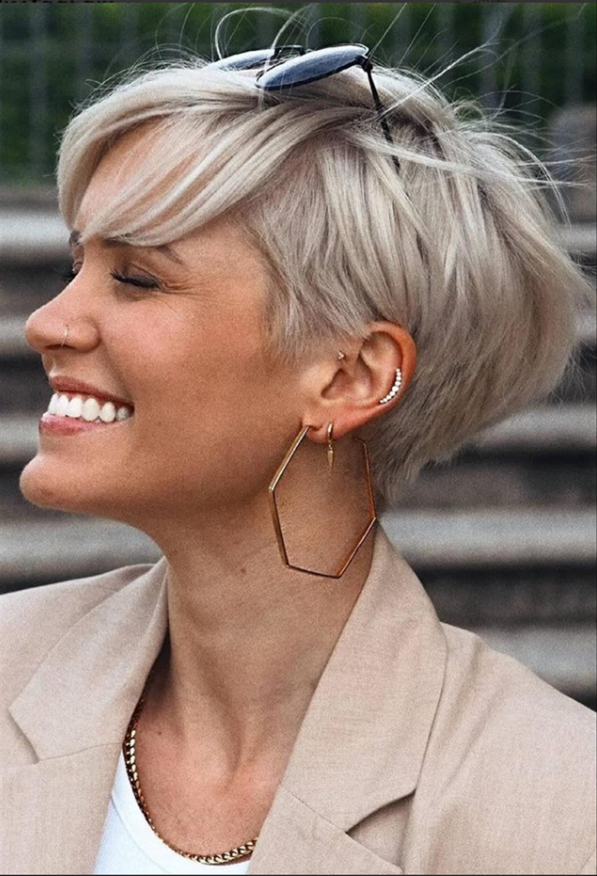 Best short pixie haircut for women trending now