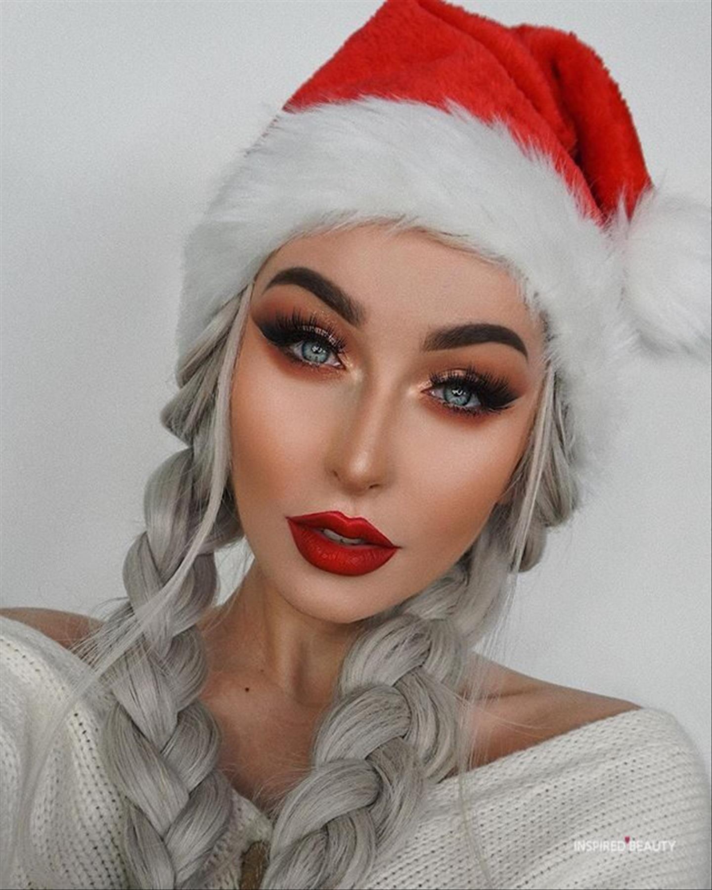 Awesome Christmas Makeup Ideas to Try This Holiday